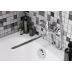 Смеситель Santek Марион для ванны с душем, длинный излив, с аксессуарами, хром WH5A12006C001